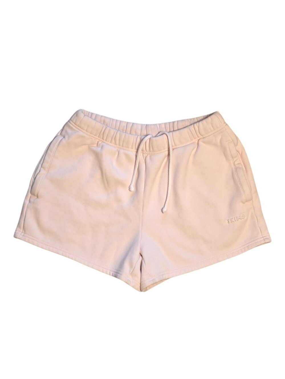 $138 SKIMS SET Barely Pink Zip Hoodie & Shorts - Picture 3 of 4